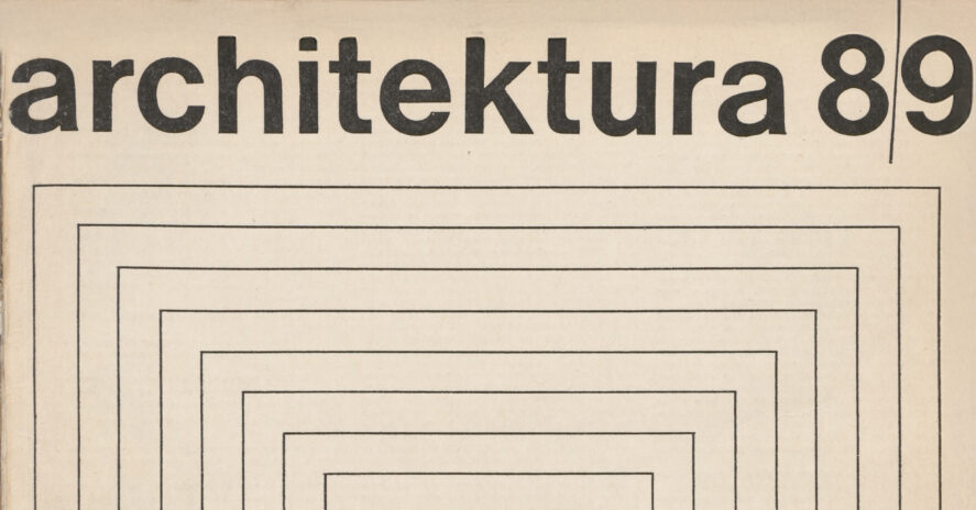 ARCHITEKTURA NR 8-9 (1966) - PDF